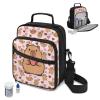 Yatixapu Diabetes Bag for Supplies, Capybara Insulin Travel Case, Travel Medication Diabetes Supplies Organizer Bag with Shoulder Strap for Glucose Meter and Diabetic Supplies view 2