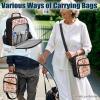 Yatixapu Diabetes Bag for Supplies, Capybara Insulin Travel Case, Travel Medication Diabetes Supplies Organizer Bag with Shoulder Strap for Glucose Meter and Diabetic Supplies view 4