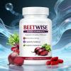 BEETWISE Root Formula | Cold Pressed - Organic Beet Root Capsules, Beetroot Supplement Organic, Vegan-Friendly, Non-GMO, Gluten-Free, 60 Capsules (1Bottle) view 4