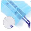 TOYANDONA 22pcs Static Electricity Duster Refill Set with Fiber Brush Heads, Disposable and Reusable Hand Dusters for Household Dust Cleaning, Includes Blue Short and Telescopic Long view 3