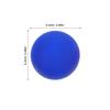 GLSTOY 2pcs Silicone Massage Balls 63mm Solid Fascia Balls for Muscle Relief Back and Foot Therapy Yoga Fitness Manual Massage Roller for Home and Travel view 2