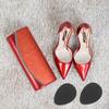 JOINPAYA 4 Pairs High Heel Shoe Inserts Forefoot Metatarsal Pads Soft Gel Foot Pads for Womens Shoes Cushioning Relief Ball-of-Foot Insoles view 4