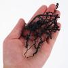 Ciieeo Crinkle Paper Shredded Filler 2pcs 100g Black Raffia Grass Basket Filling for Boxes Engagement Box Packaging and Handmade Decoration view 3