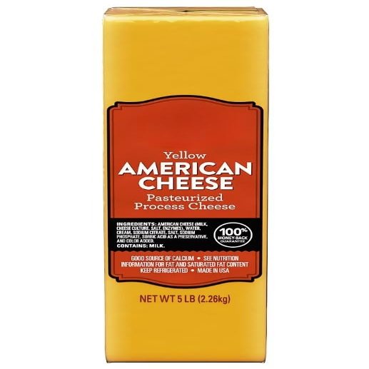 American Deli Cheese is great for grilled cheese, burgers, breakfast sandwiches, and lunch sandwiches. This classic deli is great for melting and snacking. [ 32 oz, 2 lb ]