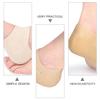 MAGICLULU Heel Protectors 2pcs with Fabric Back Heel Sleeve Pads Shock Absorbing Cushion for Men and Women Relief Foot Support Suitable for Walking and Standing view 3