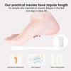 SKISUNO High Heel Insoles for Women 1 Pair Sweat Absorbing Cushioned Shoe Pads Anti-Slip Leather Inserts Summer Sandals Foot Care Comfort Insoles view 3