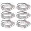 PERSELOSO 6pcs 10-Meter Curling Balloon Strings Ribbon Set for Birthday Party Wrapping Decorations, Shiny Craft Ribbons for Balloon Tying and Candy Box Trim view 1