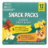 Cheese Fruit & Nut Snack Packs , Are perfect for an on-the-go snack! Featuring 12 individual packs and two varieties - six with Natural Sharp Cheddar Cheese, Sea-Salted Roasted Cashews and Sweetened Dried Cranberries, and six with Natural White Chedd view 1
