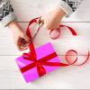 TOBBOMEY 40cm Wide Purple Cellophane Wrap Roll, Colorful Flower Wrapping Paper, Practical Packing Film for Baskets and Bouquets view 4