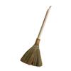 CATIEBYE Hand-Woven Detachable Straw Broom 74cm Household Cleaning Broom Portable Whisk for Farmhouse and Indoor Sweeping view 1