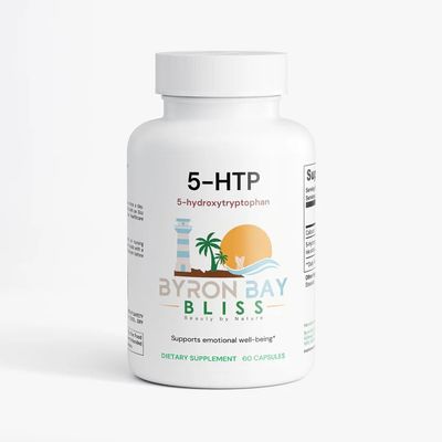 Byron Bay Bliss 5-HTP, Capsules, 60 Count, Serotonin Support