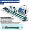 80-400w Bottle Filler, Digital Control Automatic Bottle Filling Machine, 10-5000ml Filling Range, 1.2-6.5l/Min Flow Rate, With 4 Adjustable Nozzles, For Bottles with a Height of 4-25cm 4H3200 view 2