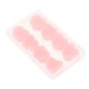 VALICLUD 8 Pcs Heart-Shaped Pink Silicone for Adults, Noise-reducing, Waterproof Swimming, Comfortable Moldable Airplane and Musician Ear Protection view 1