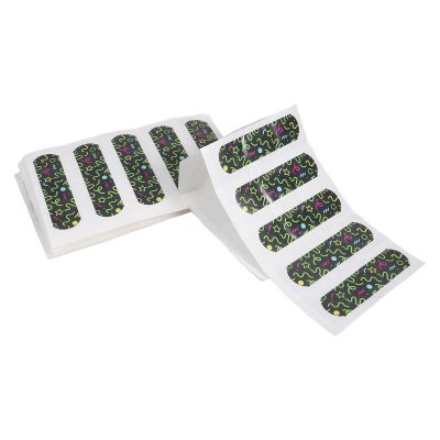 UTHCLO Glow in Dark Small Bandages, 100pcs Self-Adhesive Cartoon Wound Patches, Portable First Aid Disposable Fingertip Bandages for Outdoor Use
