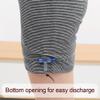 2-Pack Ostomy Drainage Bag Care Pants: Urine Bag Shorts for Men's Postoperative Ostomy Stoma Care (Black White Stripe XXLarge) view 4