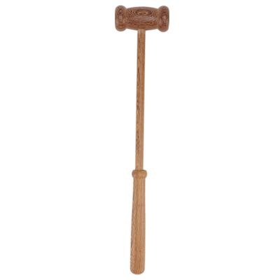TIDTALEO Wooden Body Massage Hammer Handheld Knocking Tool for Back and Muscle Relaxation Portable Wooden Massager for Personal Care and Stress Relief