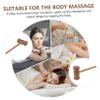 TIDTALEO Wooden Body Massage Hammer Handheld Knocking Tool for Back and Muscle Relaxation Portable Wooden Massager for Personal Care and Stress Relief view 3