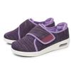 Diabetic Shoes for Men Women Extra Wide Width-Adjustable Slip-On Walking Shoes for Swollen Feet Non-Slip Easy On Off Comfort Sneakers Purple view 2