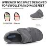 Diabetic Shoes for Men Women Extra Wide Width-Adjustable Slip-On Walking Shoes for Swollen Feet Non-Slip Easy On Off Comfort Sneakers Purple view 3