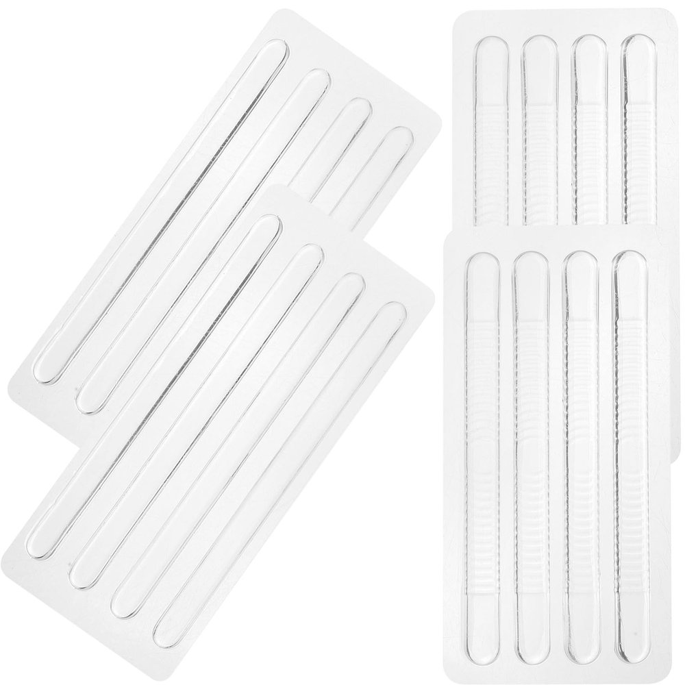 DIYEAH 16pcs Silicone Heel Cushion Inserts and Anti-Slip Shoe Pads, Gel Foot Protector Strips for High-Heeled Shoes, Foot Care Adhesive Support for Womens Comfort and Heel Protection