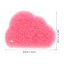 SOLUSTRE 4pcs Kitchen Cleaning Sponges Cloud Shape Temperature Sensitive Dish Washing Sponges Non-Scratch Scrubber for Bowl and Kitchen Cleaning Random Color view 2