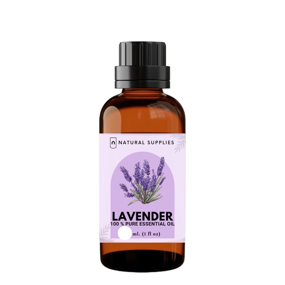 Pure Lavender Essential Oil for Diffuser and Aromatherapy, Steam Distilled Lavandula Angustifolia, Multi-Purpose Aromatic Oil for Skin, Home, and Sleep Environment, 10ml