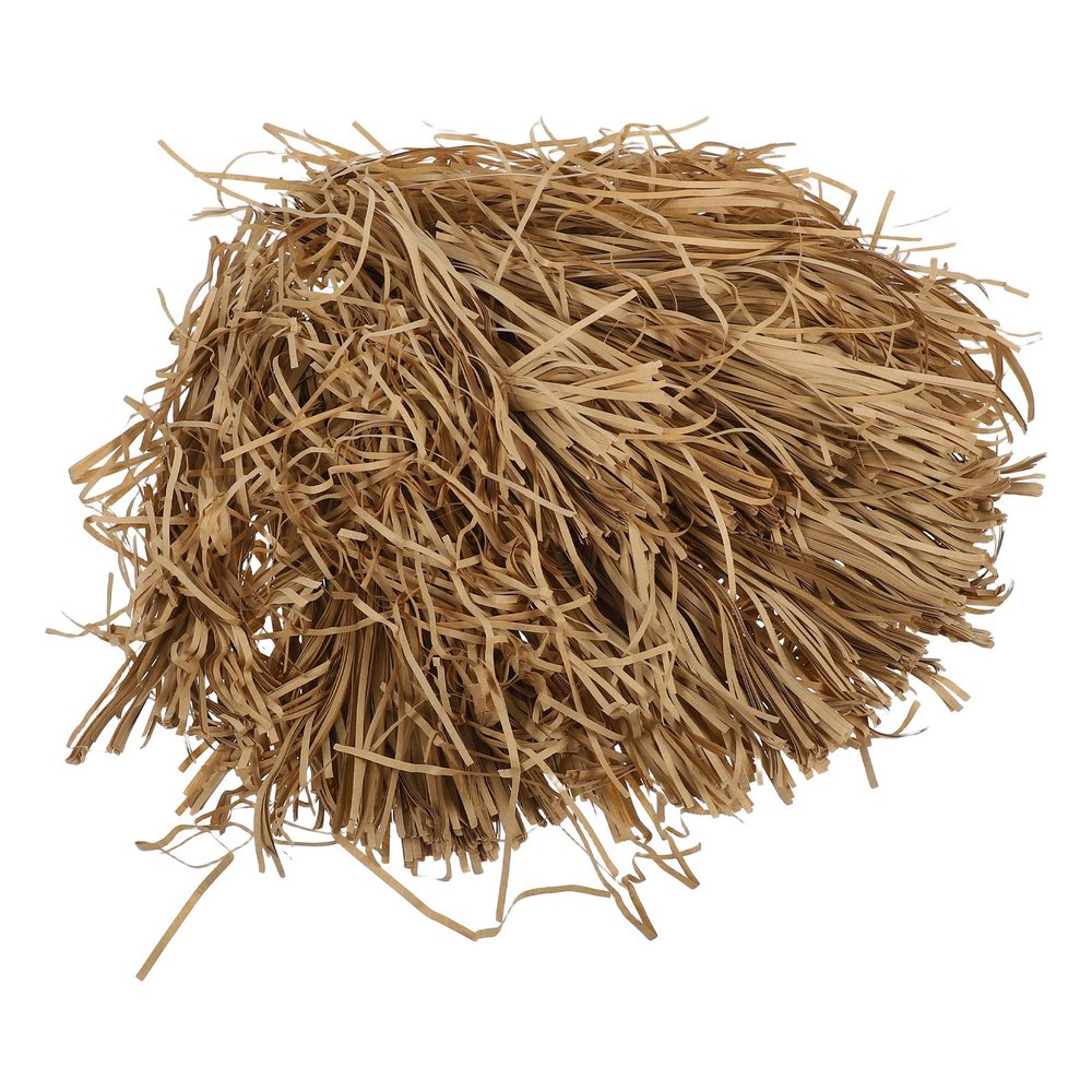 CORHAD Raffia Paper Shred Basket Filler 200g Kraft Brown Decorative Packing Paper for Boxes and Basket Wrapping Supplies