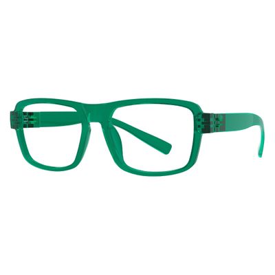 Eyekepper Blue Light Reading Glasses Men Women 4.0, Large Design Green