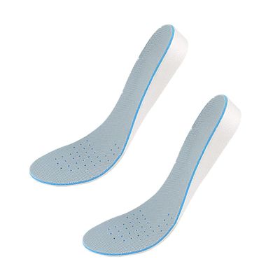 HOODANCOS Heightening Eva Insoles 2.5cm for Men and Women, Breathable Shock-Absorbing Sports Shoe Pads with Sweat Absorption, Invisible Soft Cushion Inserts for Running and Casual Shoes