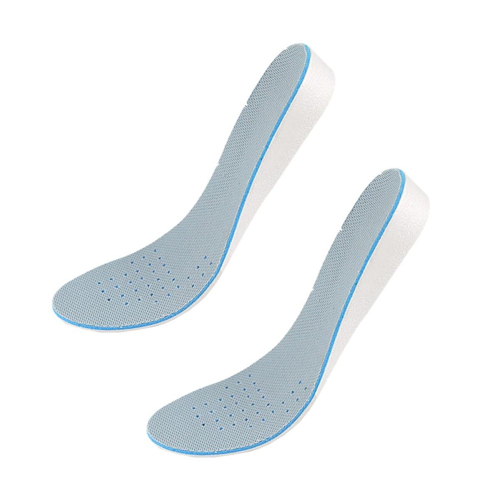 HOODANCOS Heightening Eva Insoles 2.5cm for Men and Women, Breathable Shock-Absorbing Sports Shoe Pads with Sweat Absorption, Invisible Soft Cushion Inserts for Running and Casual Shoes
