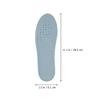 HOODANCOS Heightening Eva Insoles 2.5cm for Men and Women, Breathable Shock-Absorbing Sports Shoe Pads with Sweat Absorption, Invisible Soft Cushion Inserts for Running and Casual Shoes view 2