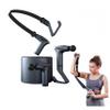 Yxathoyi 3-in-1 Deep Tissue Massage Gun with Removable Extended Handle & Massage Belt, 12 Speed Levels & 4 Replaceable Heads,Back Pain, Muscle Recovery for Athletes & Seniors (Dark Gray) view 1