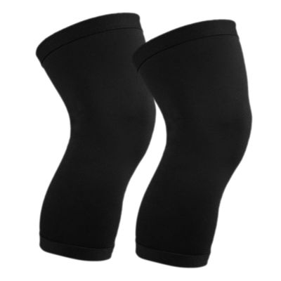 BELLIFFY Athletic Knee Brace Compression Sleeve for Men, Knitted Sports Pad, Fitness Support for Running and Outdoor Exercise, Black Xl, 1 Pair