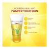 Aloe Vera Gel with Kesar & Chandan 60 ml Each (Pack of 2) | Daily Skin Care | Lightweight Non-Sticky Herbal Gel, Face & Body Use view 3