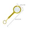 Balacoo Handheld Reading Magnifier 3X 70mm Lens Portable Repair and Exploration Magnifying Glass for Seniors view 2