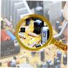 Balacoo Handheld Reading Magnifier 3X 70mm Lens Portable Repair and Exploration Magnifying Glass for Seniors view 3