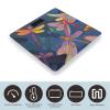 Hand Painted Dragonfly Scale for Body Weight Digital Bathroom Scale Toughened Glass High Precision Scales for Body Weight with Large LCD Backlight Display Weight Scales view 3
