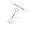 Outanaya Rotating Hair Dryer Holder Floor Stand with Floral Design, Hands-free Hair Tools Organizer and Blow Dryer Support for Home Bathroom Use view 2