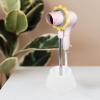 Outanaya Rotating Hair Dryer Holder Floor Stand with Floral Design, Hands-free Hair Tools Organizer and Blow Dryer Support for Home Bathroom Use view 3