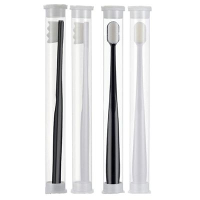 CIMAXIC Ultra Soft Bristles Toothbrush Set 4pcs with Microfine Soft Heads, Household Oral Care Tool for Adults, Portable Manual Teeth Cleaning Brush for Sensitive Gums and Travel Use