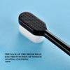 CIMAXIC Ultra Soft Bristles Toothbrush Set 4pcs with Microfine Soft Heads, Household Oral Care Tool for Adults, Portable Manual Teeth Cleaning Brush for Sensitive Gums and Travel Use view 3