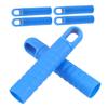 PLAFOPE 6pcs Mop Handle End Caps with Hanging Holes Non-Slip Blue Plastic Sleeve for 25mm Broom and Mop Rods for Home and Commercial Cleaning view 1