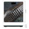 Alligator Skin Scale for Body Weight Digital Bathroom Scale Toughened Glass High Precision Scales for Body Weight with Large LCD Backlight Display Weight Scales view 2