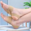 CLISPEED Elastic Silicone Ankle Brace Wrap Skin Tone Large Non-slip Ankle Support Sleeve Sports and Dance Foot Stabilizer for Women view 4
