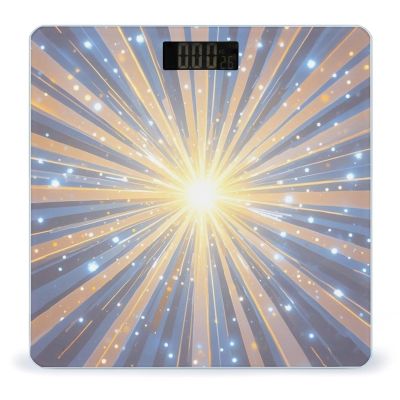 Show Radiance Scale for Body Weight Digital Bathroom Scale Toughened Glass High Precision Scales for Body Weight with Large LCD Backlight Display Weight Scales