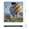 Hot Air Balloons Scale for Body Weight Digital Bathroom Scale Toughened Glass High Precision Scales for Body Weight with Large LCD Backlight Display Weight Scales view 2