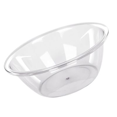 LUCKDANO Transparent Washbasin, Thickened for Student Dormitories and Home Use, Large Capacity, Multipurpose, Practical and convenient. (S)
