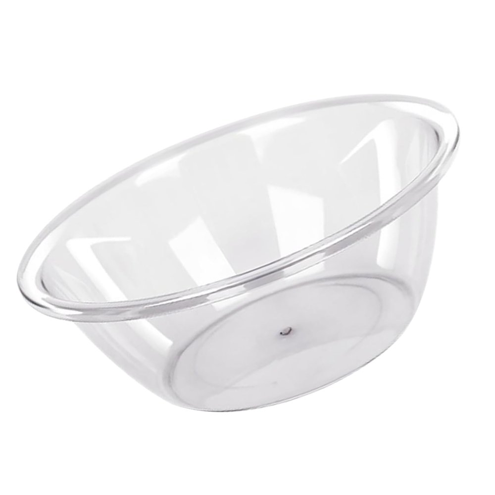 LUCKDANO Transparent Washbasin, Thickened for Student Dormitories and Home Use, Large Capacity, Multipurpose, Practical and convenient. (S)