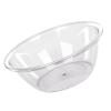 LUCKDANO Transparent Washbasin, Thickened for Student Dormitories and Home Use, Large Capacity, Multipurpose, Practical and convenient. (S) view 1