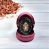 PocketVault Trippy Rainbow Mushroom Crew Aluminum Pouch Tin for Women | Dual-Compartment Screw-Top Can, Purse-Ready Pocket Organizer, Compact & Stylish Everyday Carry Pink view 4